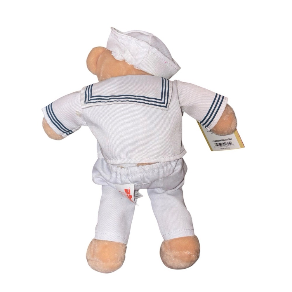 Chantilly Lane 11" Navy Bear American Military Heroes SINGS Anchors Aweigh WORKS - Picture 8 of 9
